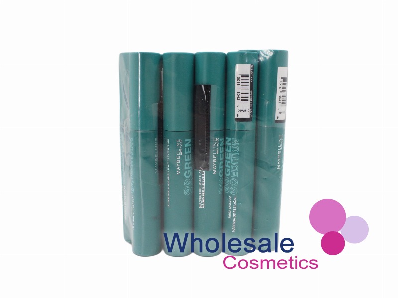 10 x Maybelline Green Edition Mega Mousse Mascara - 001 BLACKEST BLACK